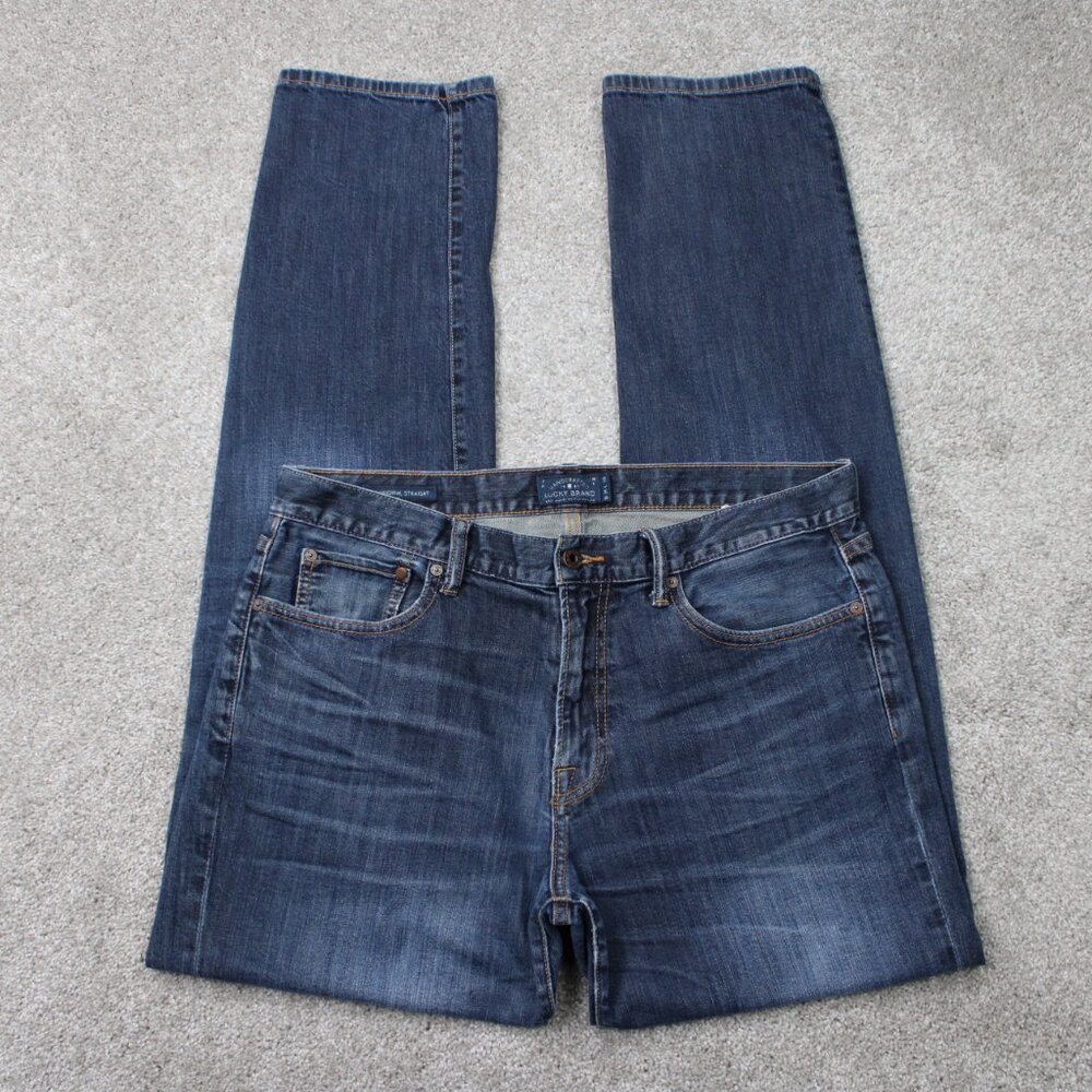 Lucky Brand Men's Straight Jeans - Indigo